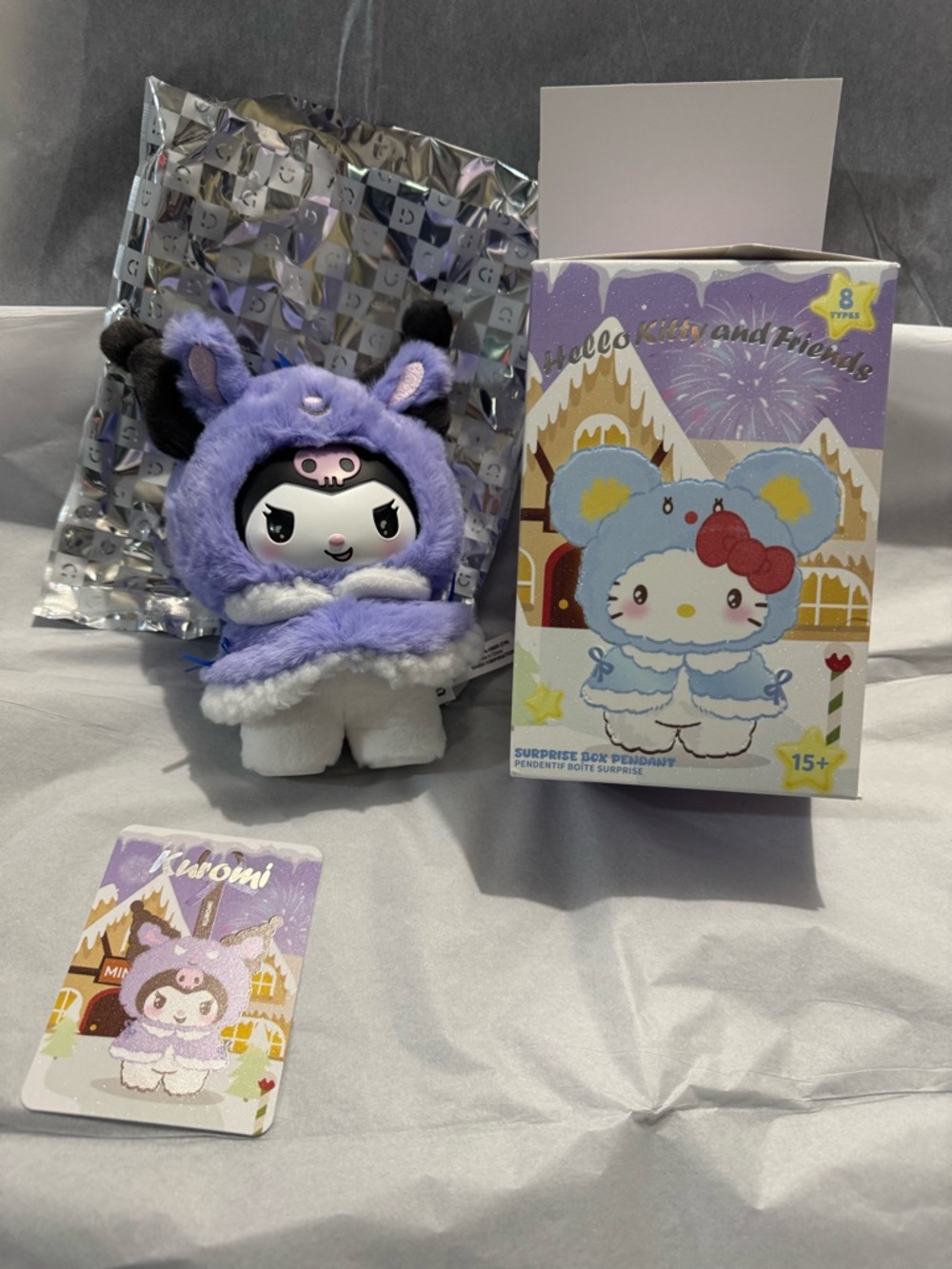 Sanrio Hello Kitty and Friends plush pendant from Miniso